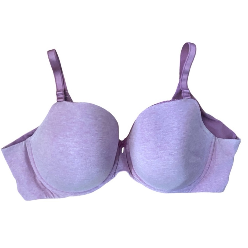 Torrid Curve Purple Adjustable Strap Full Coverage Bra in Size 46DD
